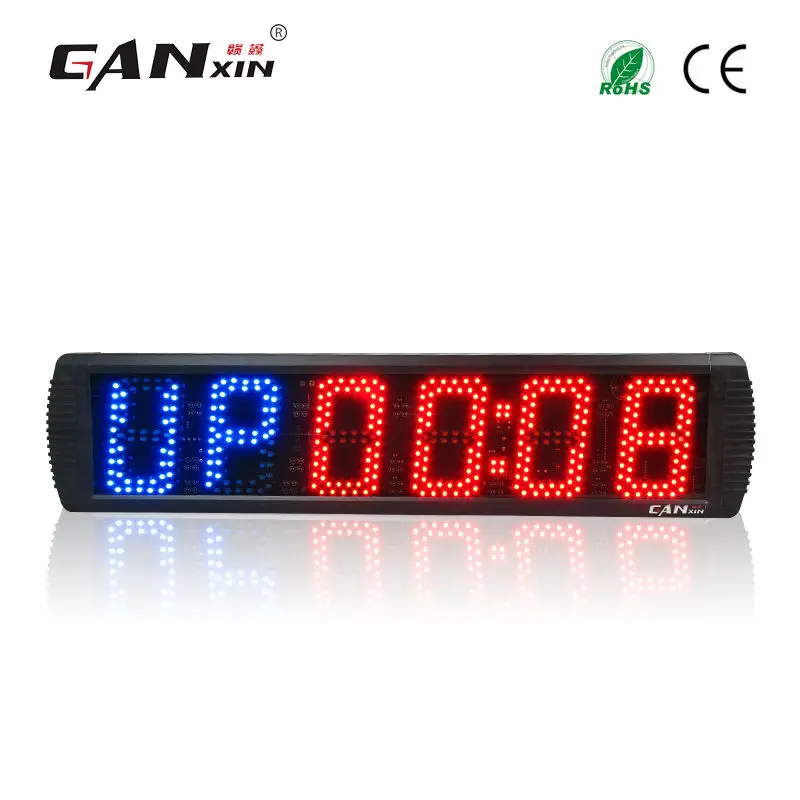 

[Ganxin]5" Programmable gym Timer crossfit clock led countdown timer
