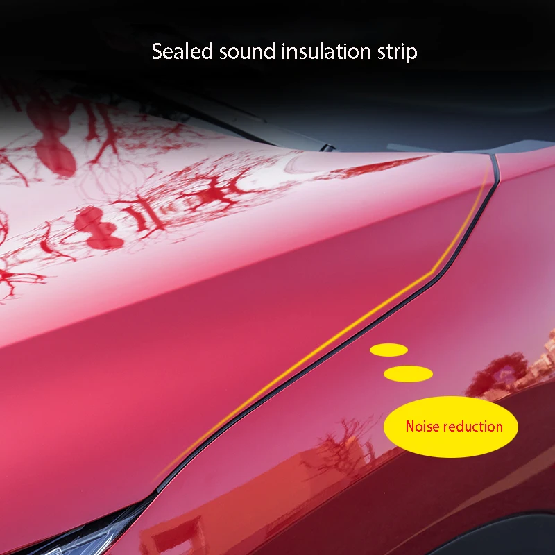 

Car door seals soundproof double strips dustproof noise reduction noise artifact mute For Mitsubishi ECLIPSE CROSS 2018 2019
