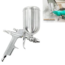 Профессиональная насадка HVLP автоматический краскопульт пневматический грунтовка для автомобилей Аэрограф HVLP Мини Воздушный Распылитель