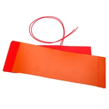 10x30 см гибкий нагревательный элемент 12 в 240 Вт силиконовая Закись бутылка Нагреватель Коврик универсальный оранжевый грелки