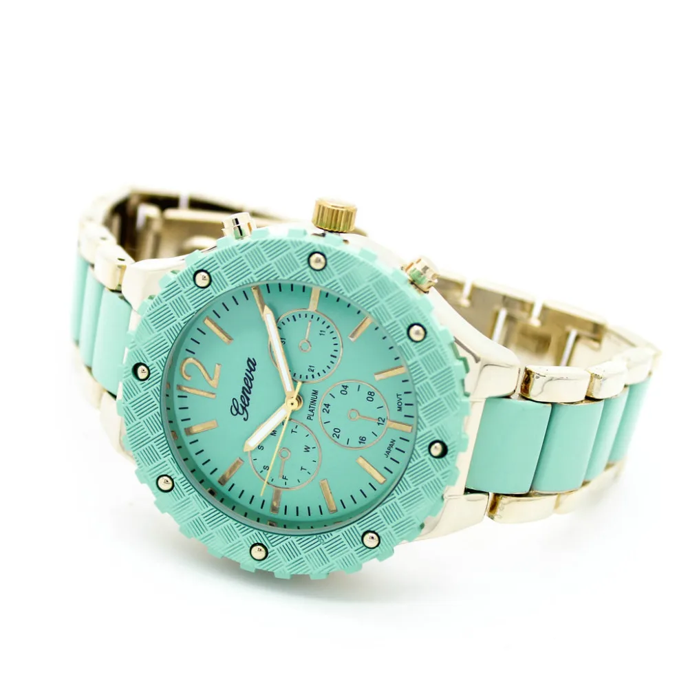 Abigail metal watch-mint