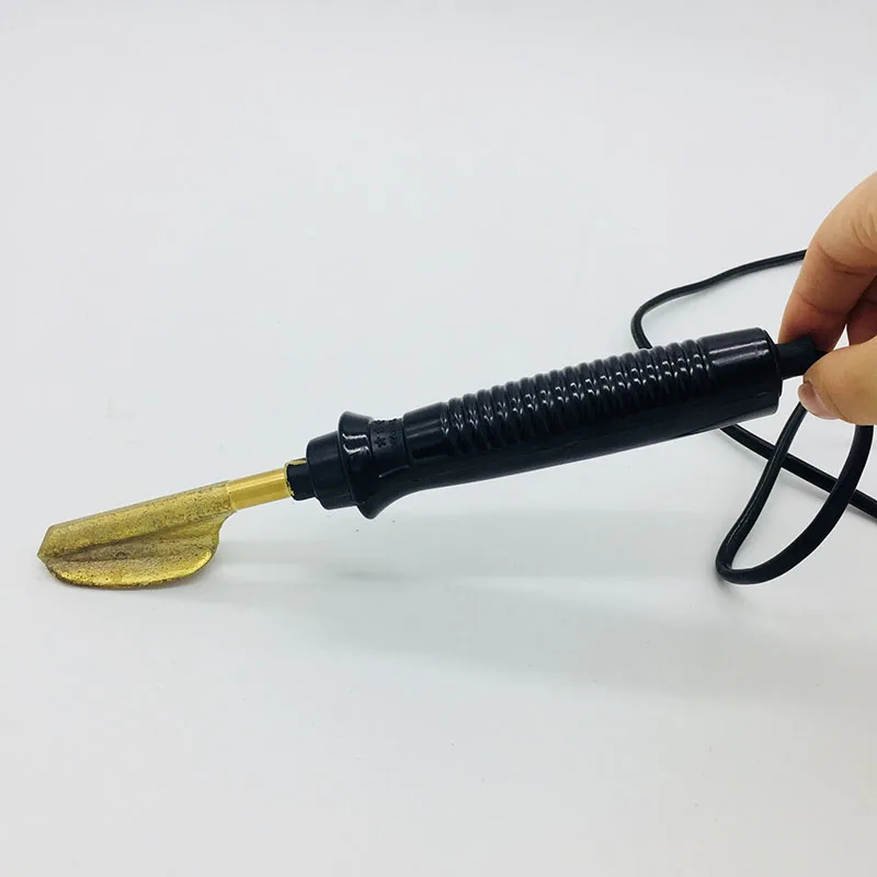 150V-240V 50W Electric Iron Smooth Leather Wrinkle Iron Fur Clothing Leather Product Tools Shoemaking Tools