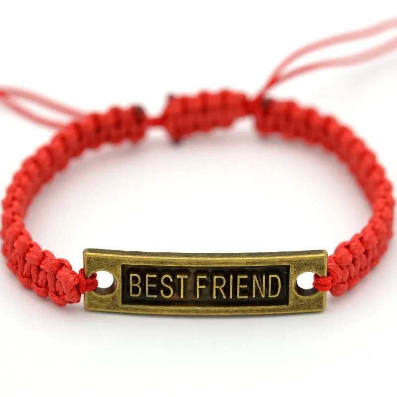Новинка 2018 модный браслет Bestfriend ручной работы мужской очаровательные браслеты и