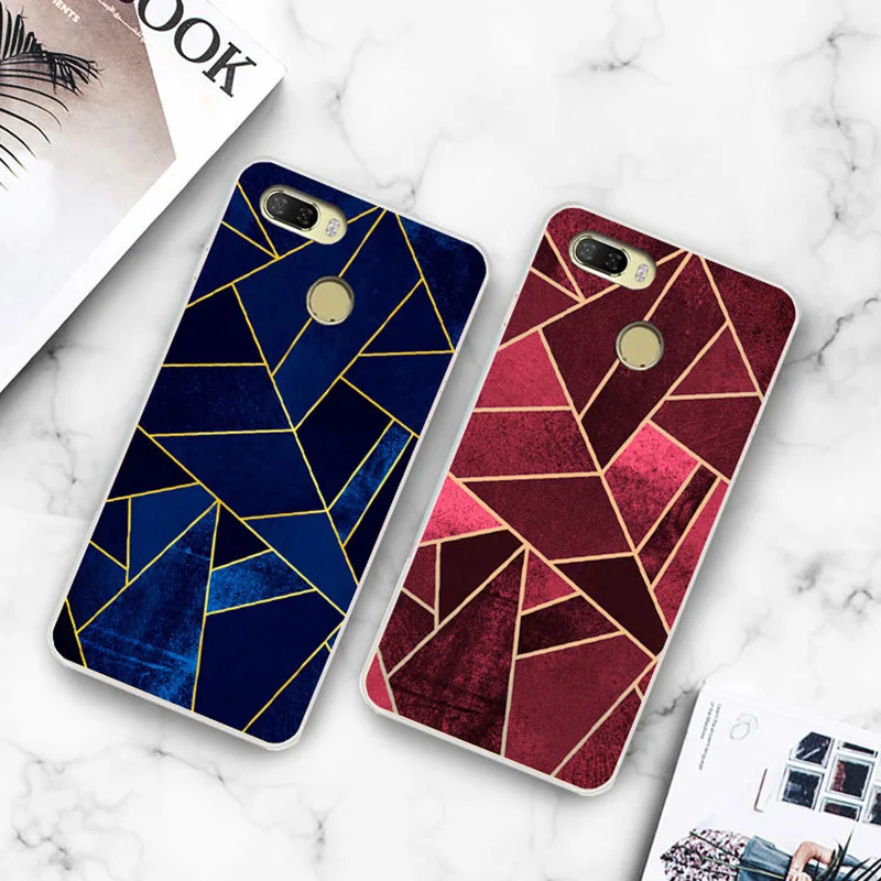 LEN1553_2_Painted Phone Case for Lenovo K5 Play 5.7 inch Soft Silicone Case