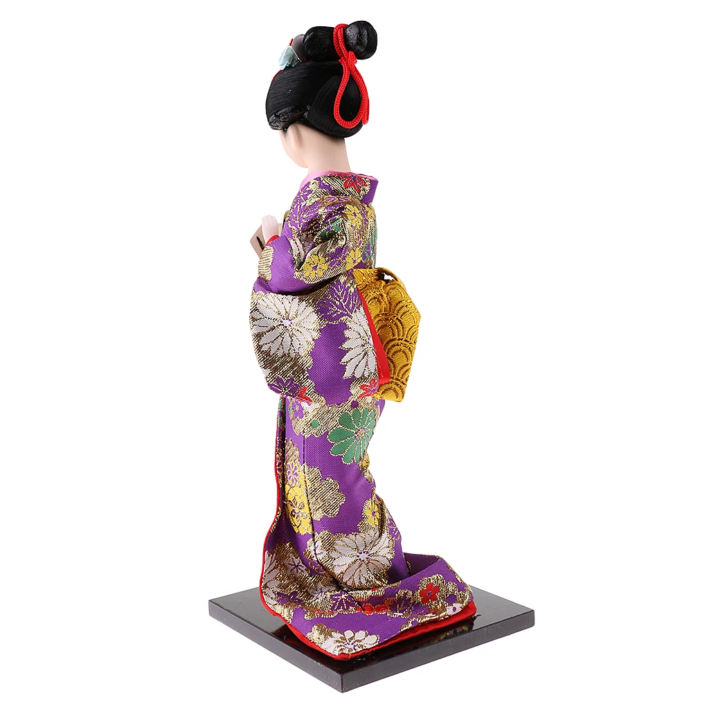 New Arrivals Japanese Geisha Kimono Doll Ornaments Crafts Home Decoration Collectibles Birthday Xmas Gift for Kids Children