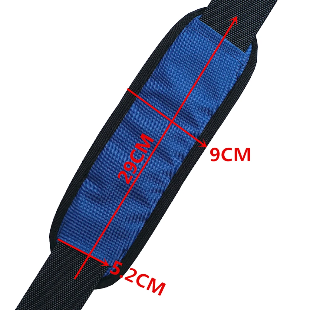 Replacement Shoulder Belt Pad Anti-Slip Strap Cushion Replacement for Camera Laptop Bag Black Blue Shoulder Strap Pad