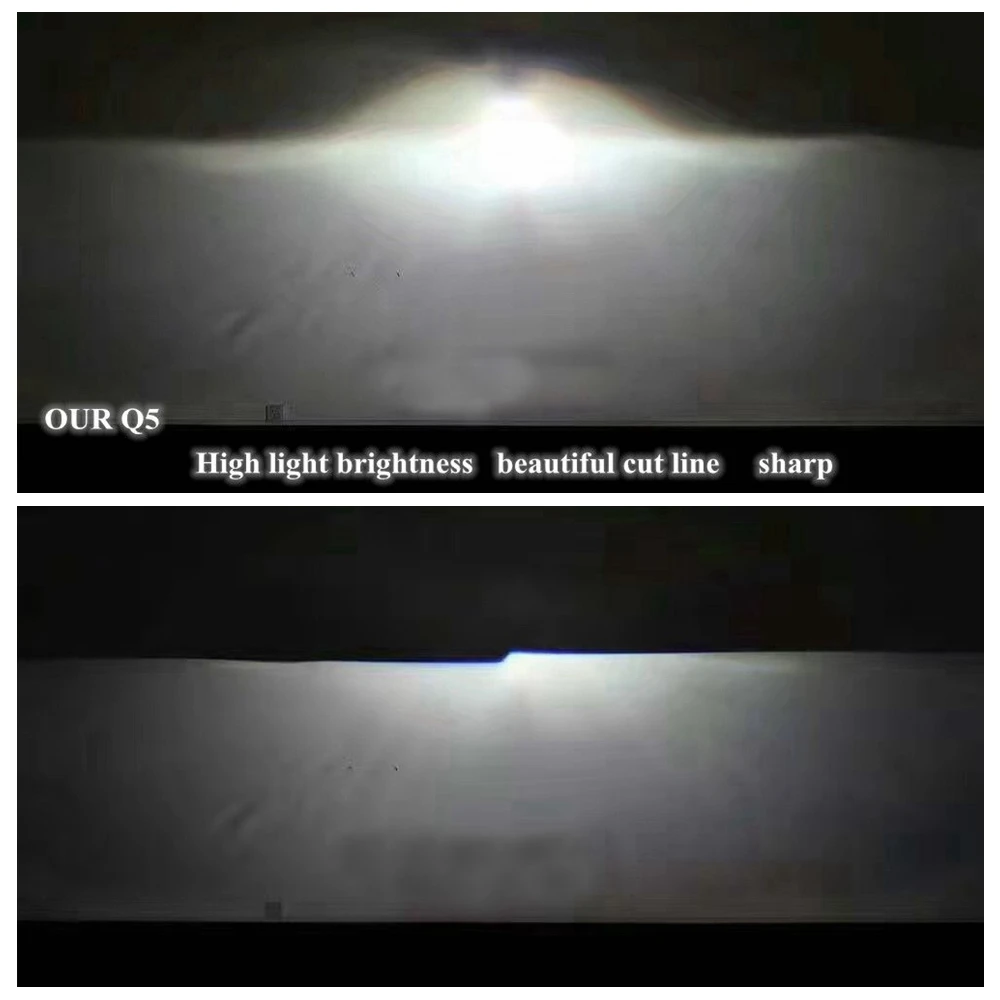 Bi Xenon Projector Lens LHD for Car Headlight 3.0 Koito Q5 35W Can Use with D1S D2S D2H D3S D4S bulbs Super Bright xenon kit