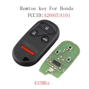 

GORBIN A269ZUA101 Smart Car Key for Honda CR-V 1997 1998 1999 2000 2001 Car Remote Key 3+1 Buttons 433Mhz Original key