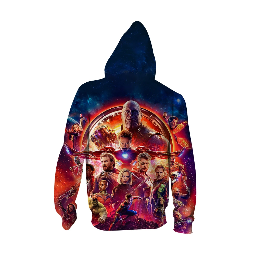 Avengers Endgame Cosplay Quantum Realm Costumes Sweatshirt Hoodie Jacket Captain Marvel Tech Hooded Superhero America Zipper