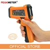 Портативный инфракрасный термометр PEAKMETER PM6530D с ЖК-дисплеем,-50 ~ 800 с влажностью и точкой росы, тип IRT K, окружающий УФ светильник свет ► Фото 3/5