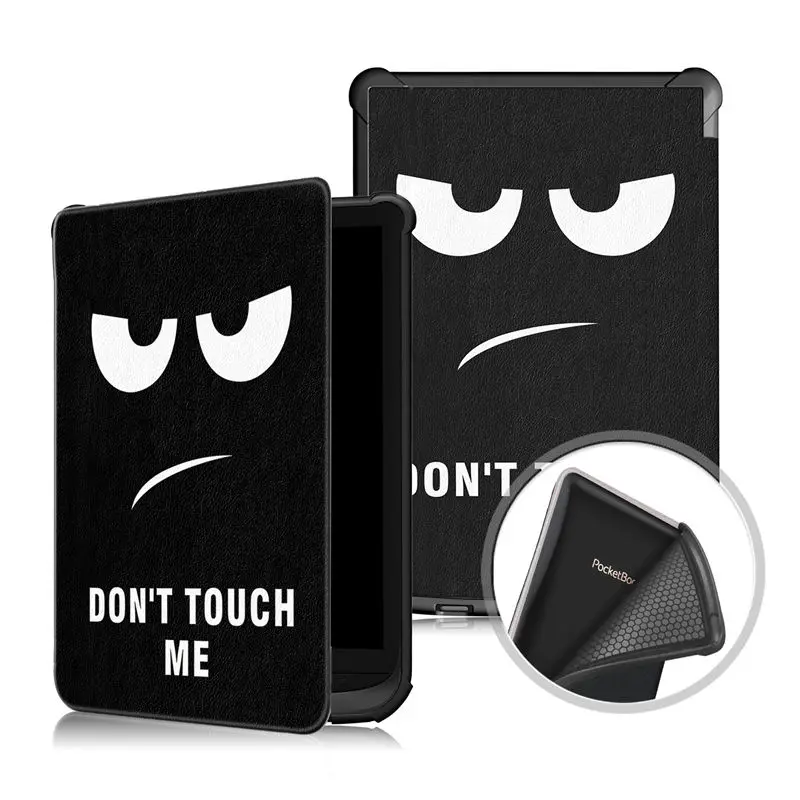 

Silicone Soft Back Shell Cover for Pocketbook 616/627/632 Smart Magnet Case For Pocketbook Basic Lux 2/touch Lux 4 Funda + Pen