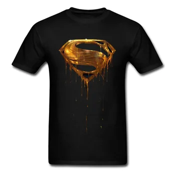 

2018 Summer Superman T-shirt Men Heavy Metal Designer Band T Shirt Custom Father's Day Cool Clothing 3D Hero Symbol