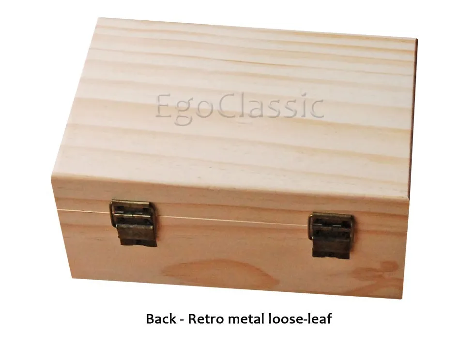 12 шт. дизайн деревянные эфирные масла многофункциональный ящик для хранения сочетание натурального Сосны ручной работы без краски F007010S12