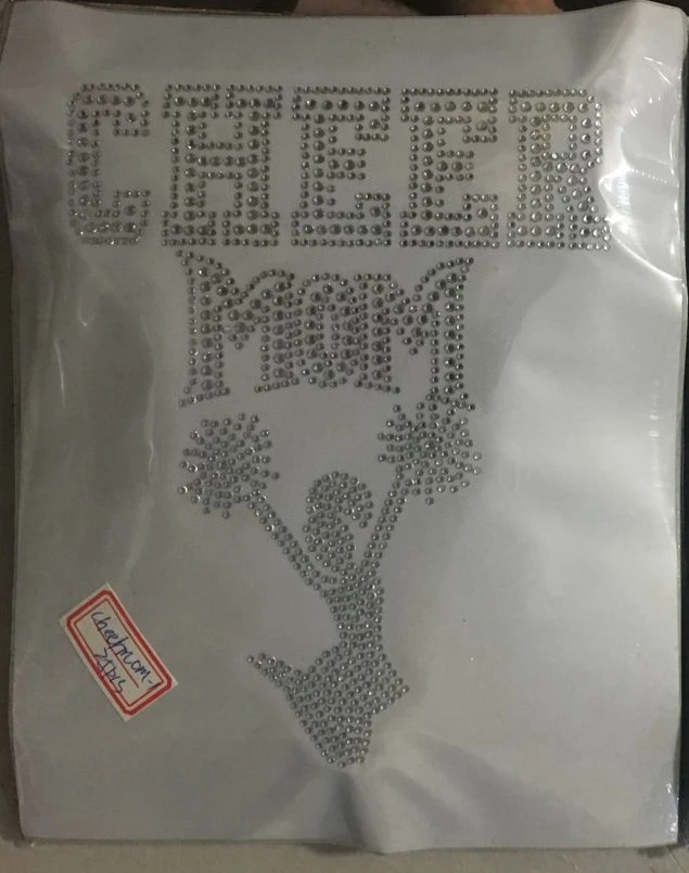 Blingqueen 25 шт./лот Корейская имитация горного хрусталя надпись Cheer MOM дизайн