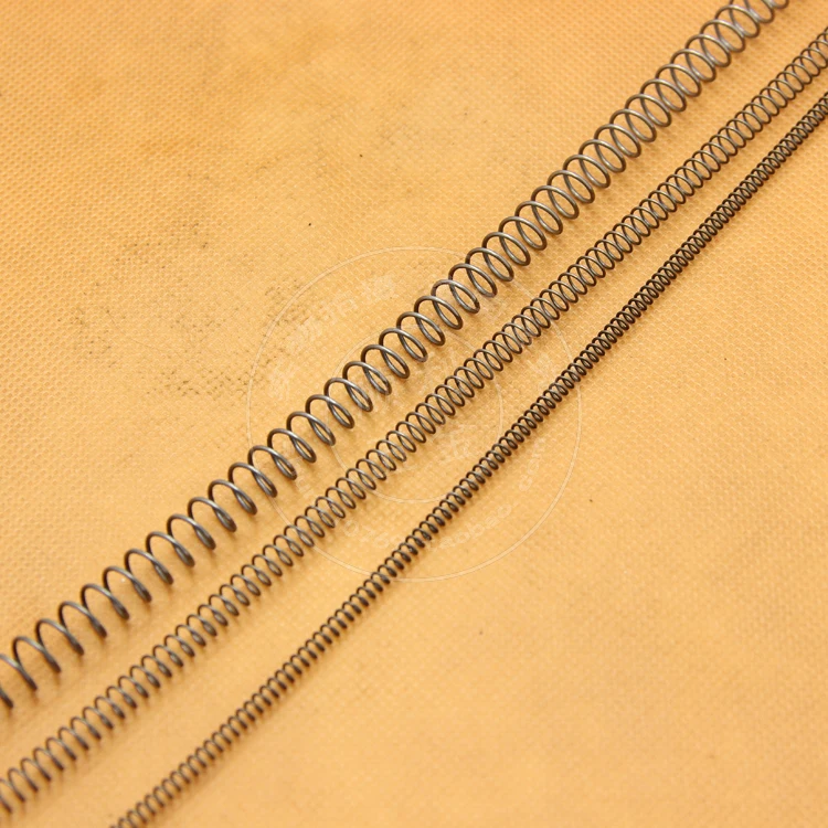 Custom long steel coil compression springs for sale, 1.2mm wire *8mm OD