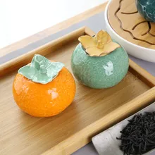 Китайский кунг-фу Цзиндэчжэнь чайница банки хурма канистра контейнер для Пуэр Улун хранение чая комоды чай