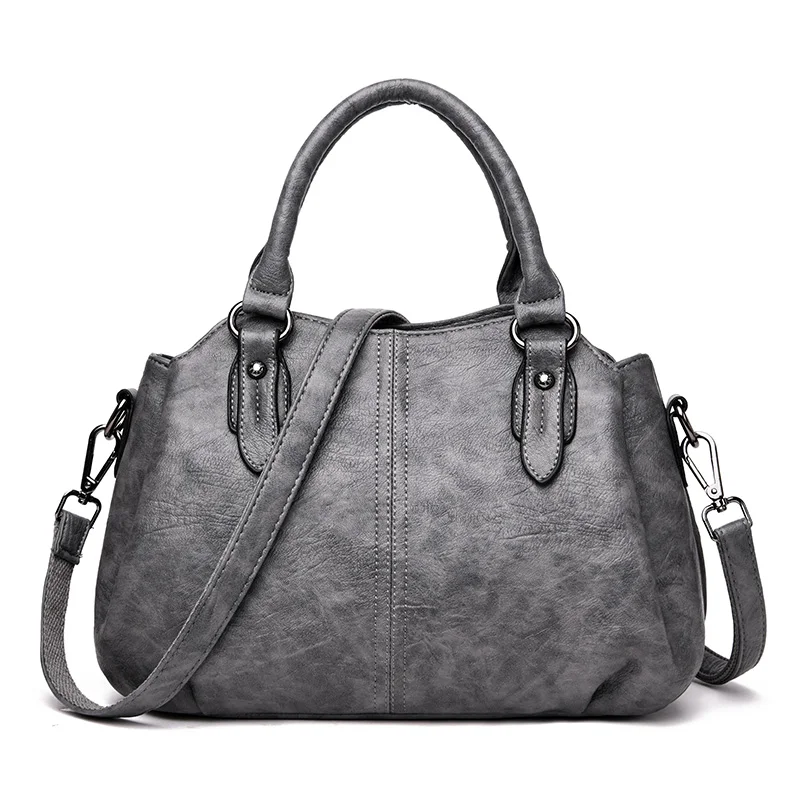 Crossbody Bags for Women Ladies Retro PU Leather Purses and handbags Shopper Totes Black Female ...