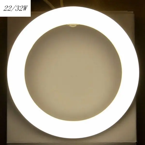 22 Вт 32 Вт круглая флуоресцентная лампа круглая лампа реветь T9 кольцевая лампа светильник Замена Флуоресцентный светильник