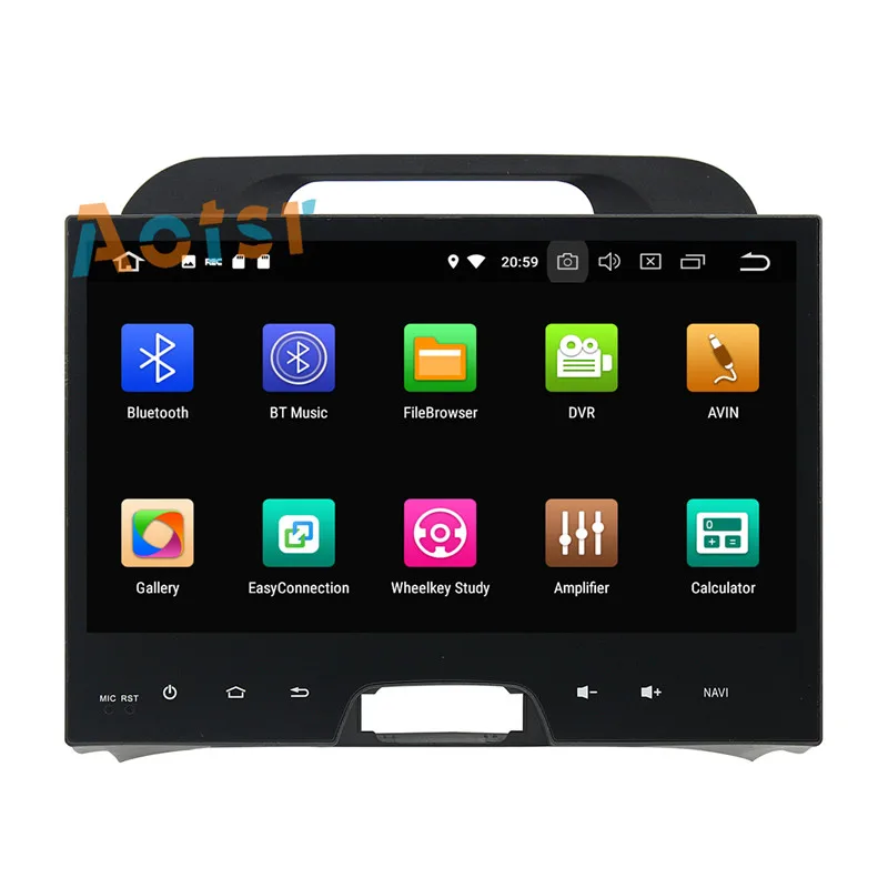 Perfect IPS Screen Android 8.0 4+32G Car multimedia dvd player head unit For KIA Sportage 2013 2014 2015 GPS Navigation radio autostereo 5
