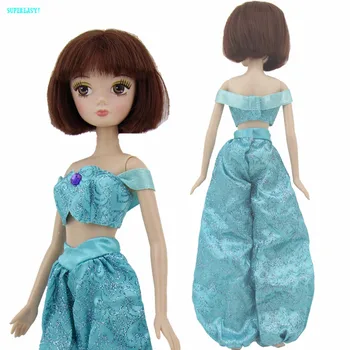 

Exotic Outfit Handmade Fairy Tale Princess Costume Tops Trousers Clothes For Kurhn 11" 11.5" Doll Dollhouse Accessories Kid