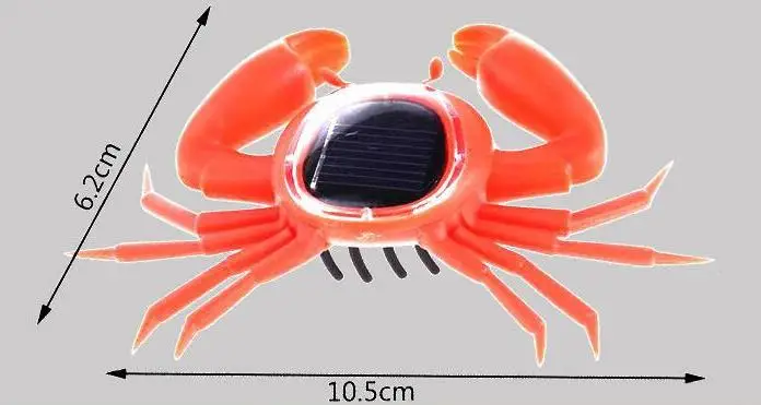 Малыш солнечной энергии ed игрушка мини-набор Новинка мощность Краб робот обучающий гаджет игрушка для ребенка солнечная игрушка