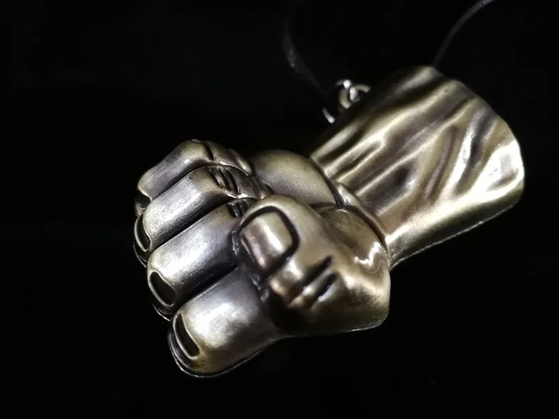 3D металлический автомобильный кулон для супергерой Халк кулак Авто интерьерное зеркало заднего вида подвесное украшение аксессуары автомобильный орнамент