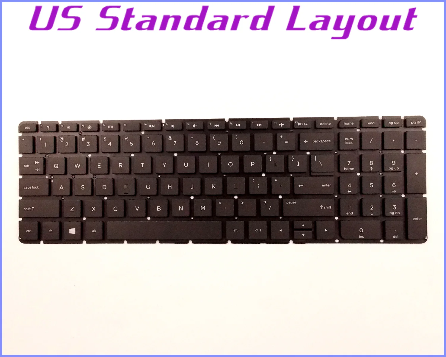 New HP Pavilion 15-af131dx 15-af141dx 15-af013cl 15-af159nr keyboard us english