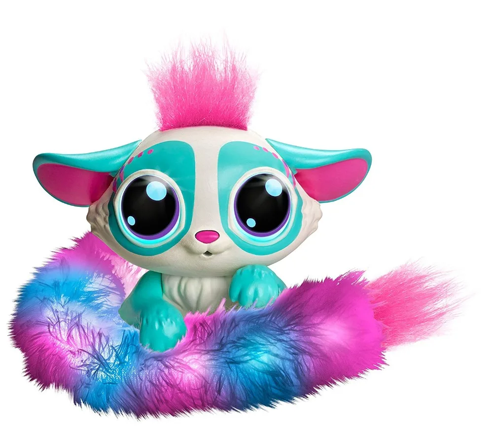 

Plush Toys Pet Magic Colorful Tail Fox Children Toy Interaction Intelligent Illuminate Magic Beautiful Sound Control Fox Toy