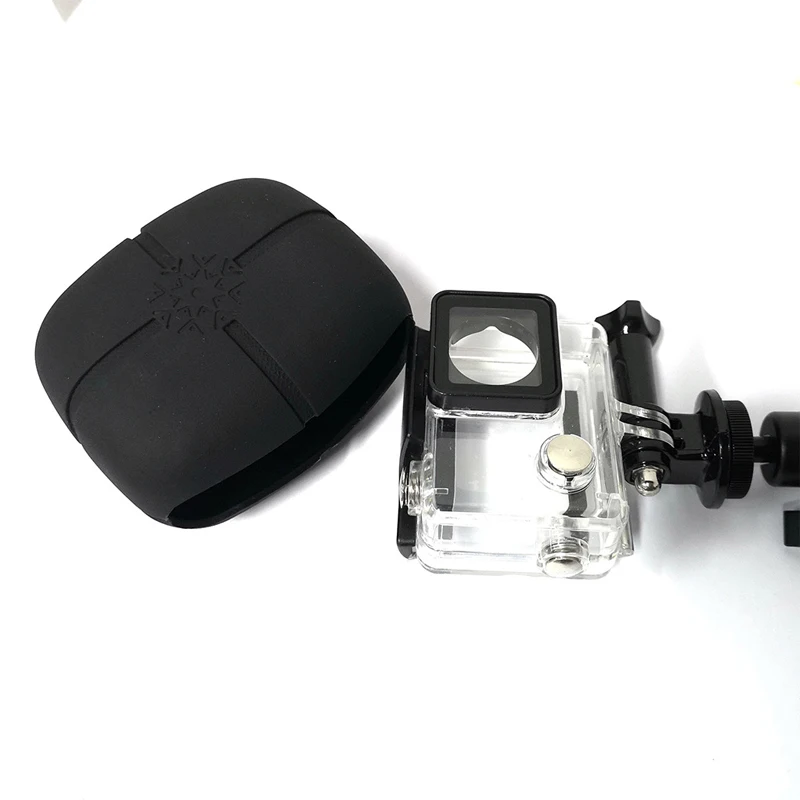 Мягкий силиконовый чехол, водонепроницаемый защитный чехол для gopro Hero 7 6 5 4 3 3+ 2 1 SJCAM Xiaomi yi, аксессуары для экшн-камеры