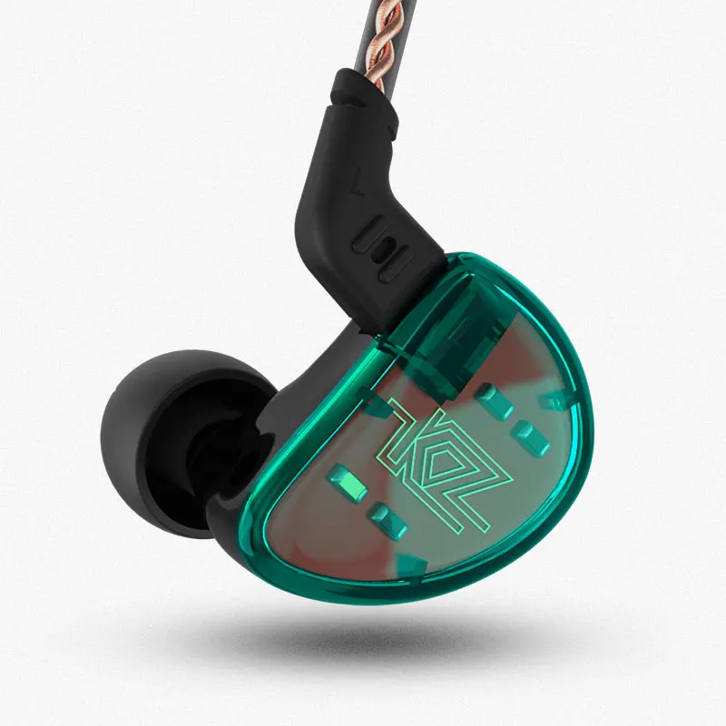 KZ AS10 5BA HIFI Stereo In Ear Earphone Headset 5 Balanced Armature Driver Monitor Earphone Earbuds with 0.75mm 2 pin Cable BA10