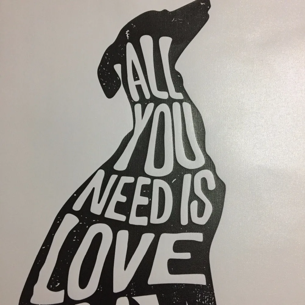 Dog Minimalist Poster Italian Greyhound Nordic Wall Art Print Canvas