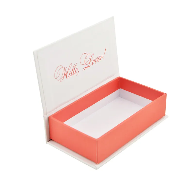 Производитель 500 шт/партия пользовательские роскошные жесткая книга форма картонная коробка высокого класса ресниц упаковочные коробки косметическая коробка печатный логотип