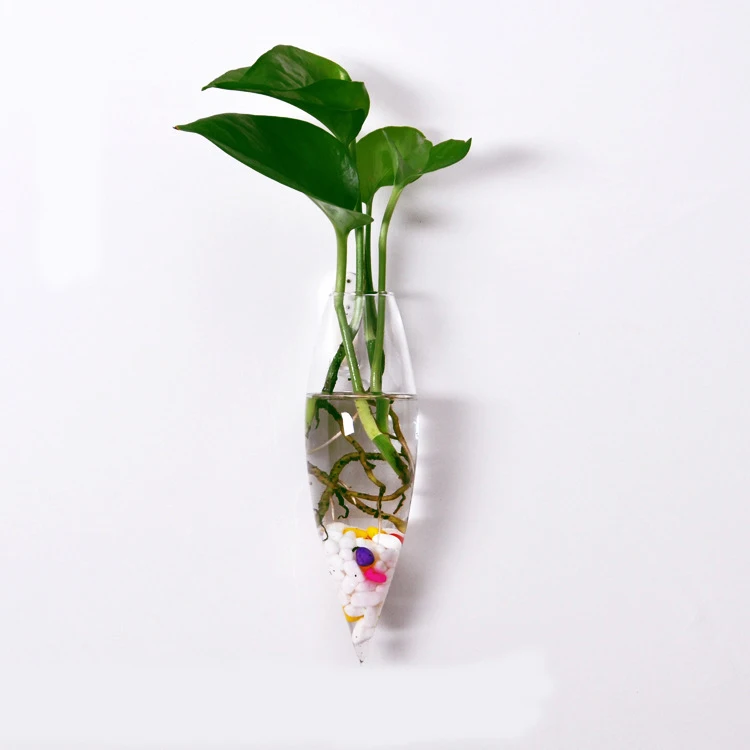 SOLEDI 12 см Террариум гидропонный завод Ледяной Конус вазы Винтаж Цветочный Горшок прозрачная настенная ваза стеклянные растения домашний декор бонсай