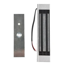 5 пакетов одной двери 12 В Электрический магнитный электромагнитный замок 180 кг(350LB) удерживающая сила для контроля доступа серебро