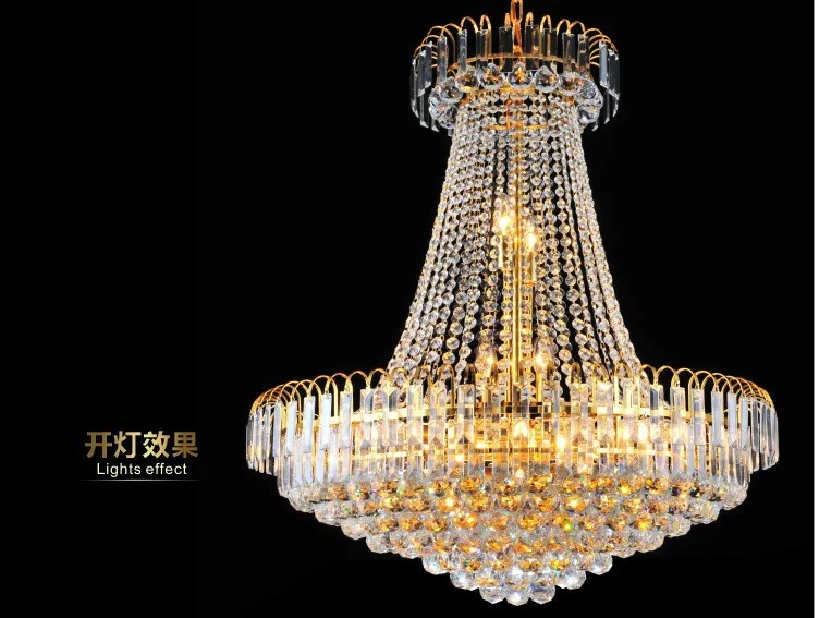 Хрустальная люстра Lustres de Cristais Lustre cristal D40 D60 D80 лестничный светильник светодиодный потолочный светильник