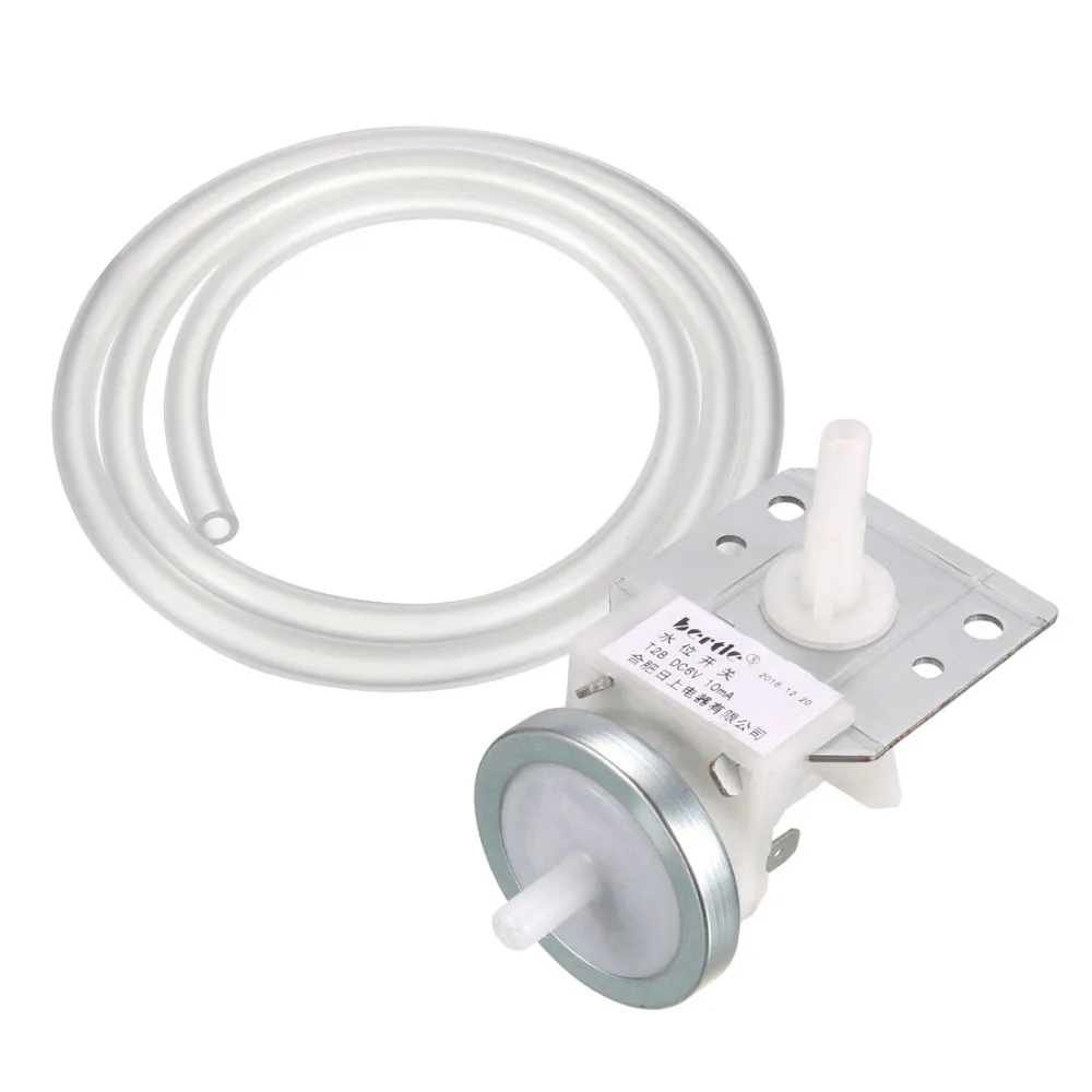 

Uxcell 2-Terminals Water Level Sensor Pressure Switch for Washing Machine Washer with Soft Pipe Electrical Equipment 1PCS