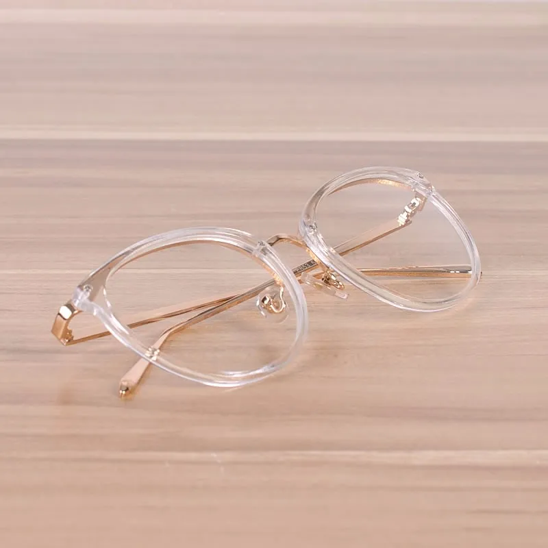 NOSSA очки с большой оправой женские оптические очки оправа мужские очки для близорукости круглые прозрачные винтажные очки