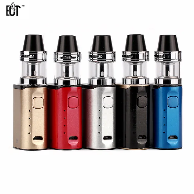 

Original ECT C30 mini battery with Kenjoy Met Atomizer 2ml ect c30mini 3.3v-4.2v set retail box with free shipping