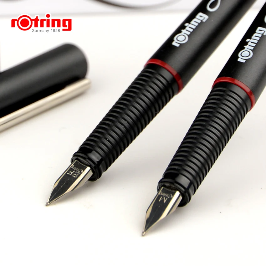 Rotring ручка с красным кольцом, авторучка, авторучка croquis, авторучка, чернильные картриджи