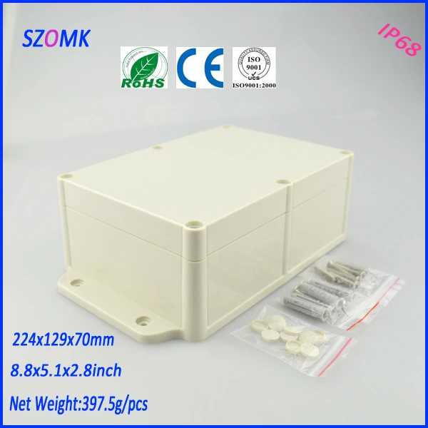 

1 piece IP68 Waterproof Level Plastic Terminal Box Case electrical floor boxes cable connection boxes