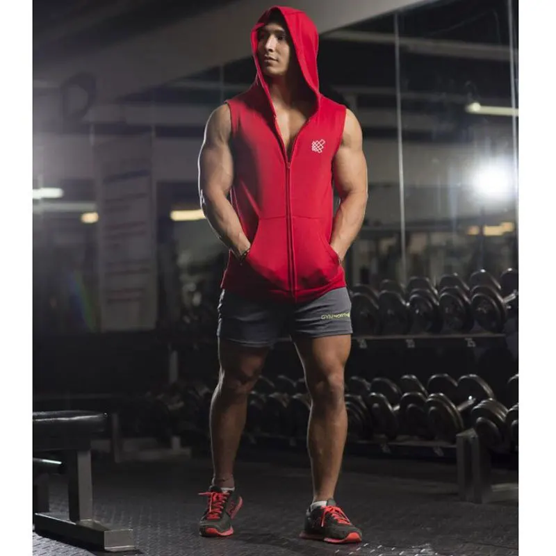 Мужские повседневные шорты GYMNORTH летние дышащие на молнии 2020|Шорты| |