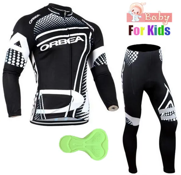 

Kids 2018 ORBEA Pro Team Cycling Jersey MTB Bicycle Long Sleeve Suits Ropa Ciclismo Mountaion Bike Clothes Racing Sports Wear