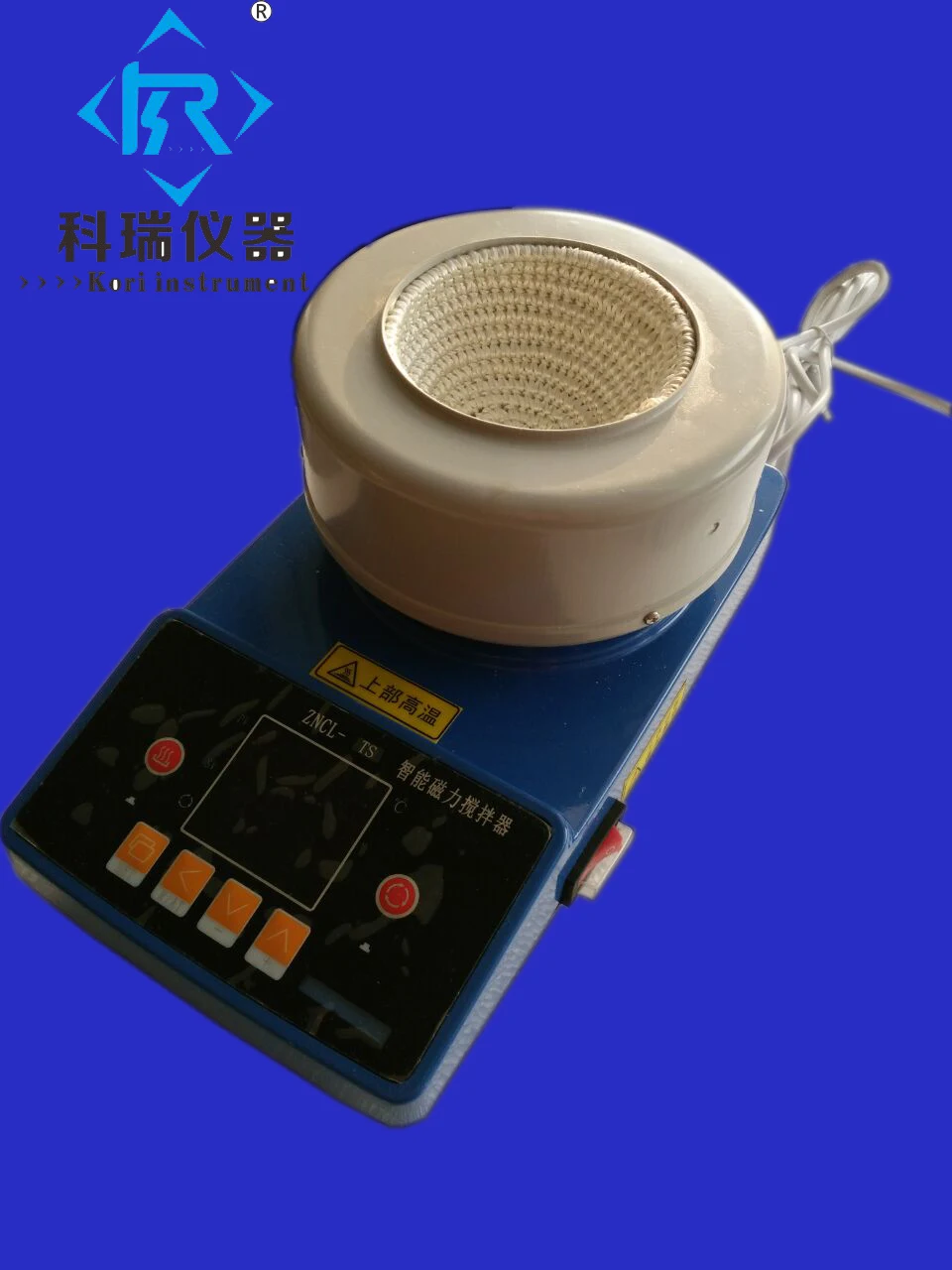 Heating mantle with magnetic stirrer KORI