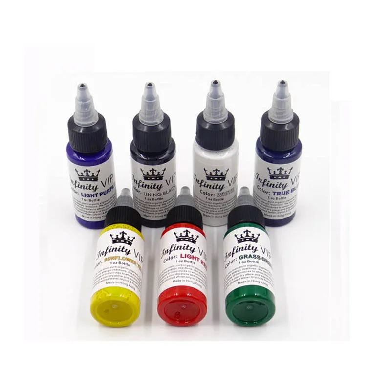 

1oz Natural Plant Tattoo Pigment Permanent Makeup 30ml Tattoos Ink Pigment For Body Paint Supplies