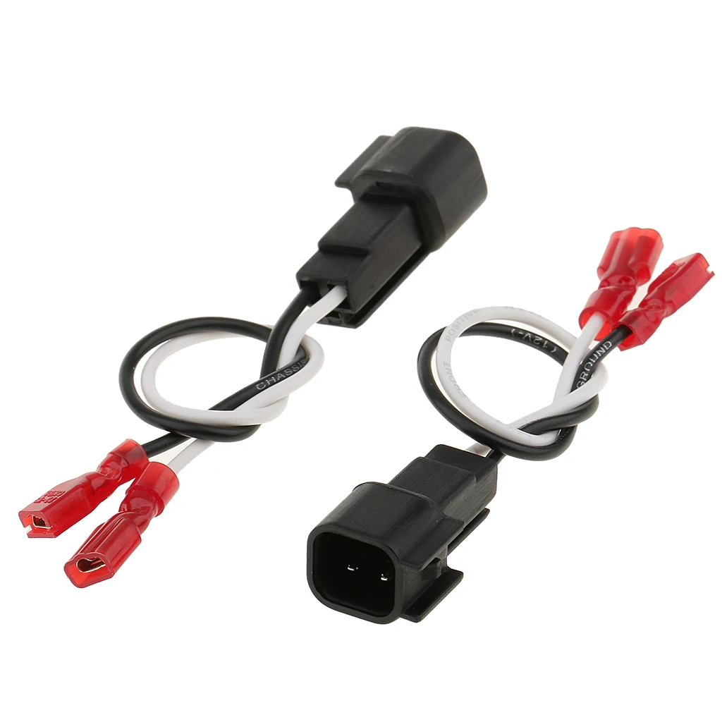 

2 Pieces Car Audio Speaker Wire Harness Connectors 72-5600 for Chevy Ford Mazda High quality ABS plastic molded connector