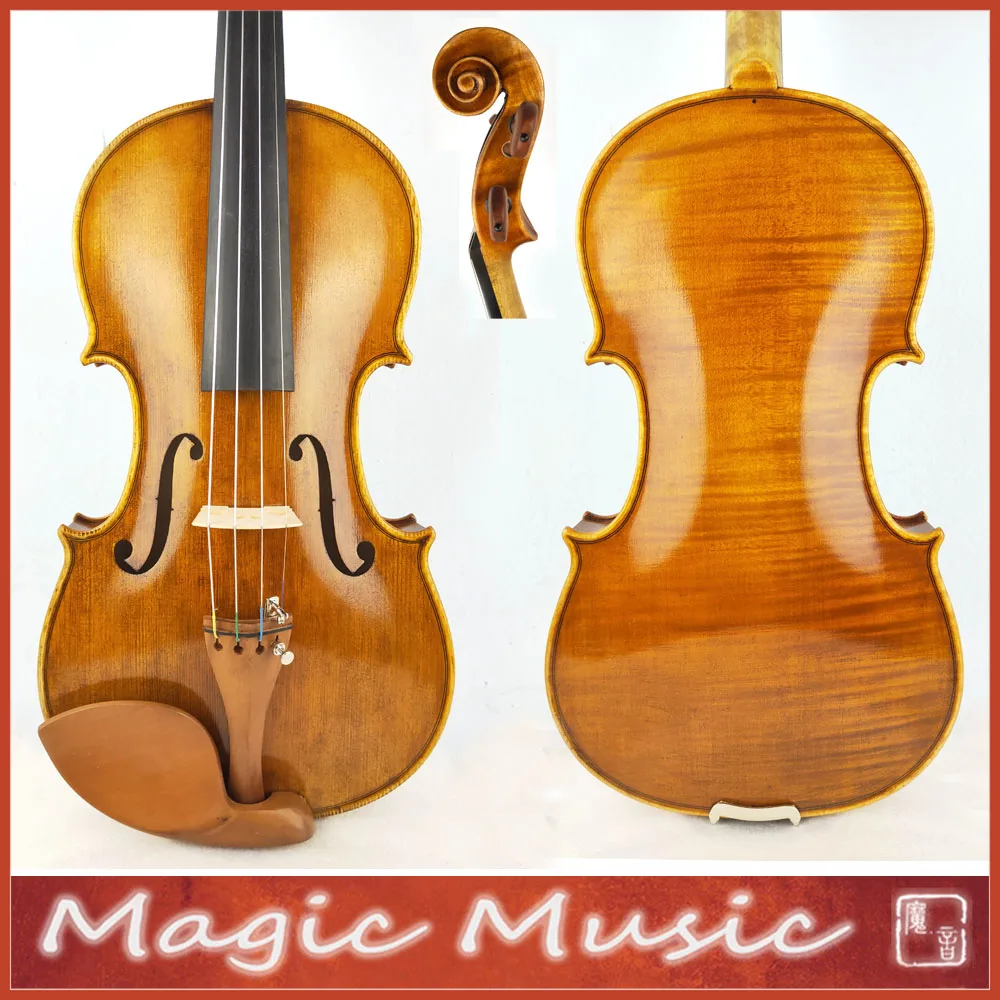 

50 Years Old Spruce! Copy of a 19th Century Italian Violin Size 4/4, Italian Handmade Oil Antiqued Varnish