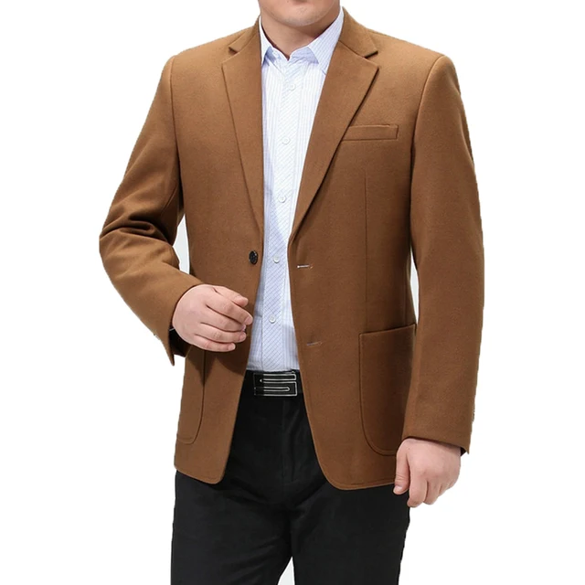 Man Leisure Blazer Burgundy Red Navy Blue Khaki Camel ...