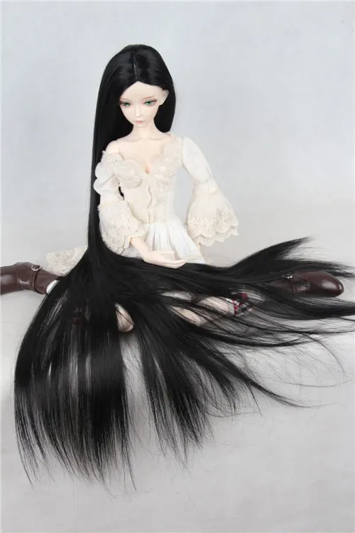 BJD SD doll wig Long straight hair uncle antiquity 1 3 thirds unisex models