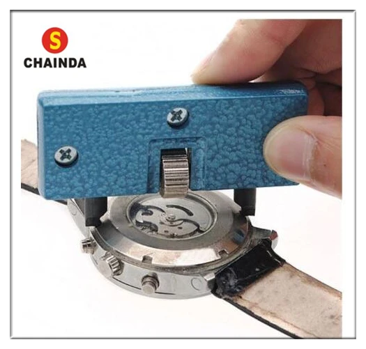 

Free Shipping 1pc Screw On Style Case Back Watch Opener Pocket Wrench Tool Square/Round Pins for Watch Repair