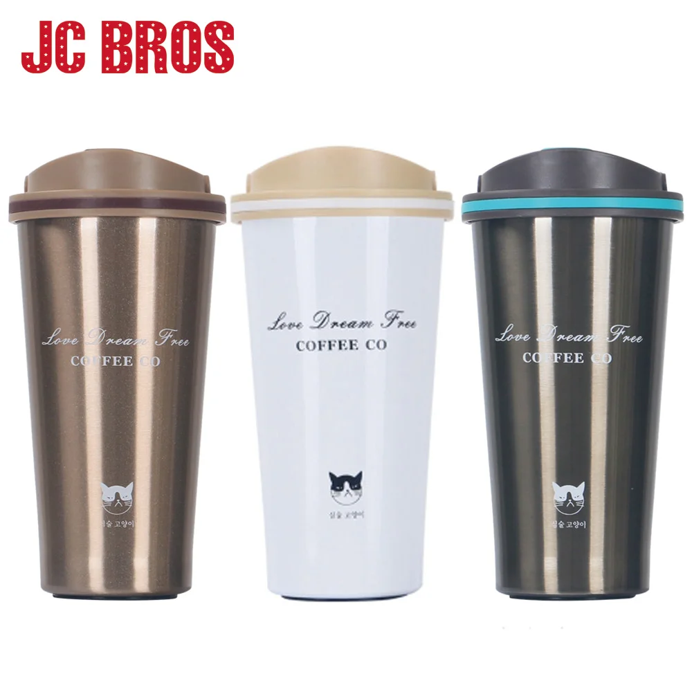 500ML Stainless Steel Vacuum Flask Thermal Coffee Cup Thermos Mug Water Bottles Coffee Tea Bottle Travel Cups Drinkware 500ML Stainless Steel Vacuum Flask Thermal Coffee Cup Thermos Mug Water Bottles Coffee Tea Bottle Travel Cups Drinkware
